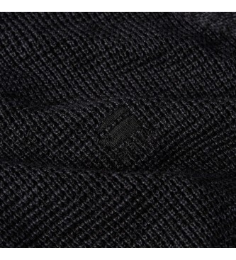 G-Star Sweter 3D Biker Zip Through Knitted czarny