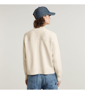 G-Star Boxy Mock-jumper i beige