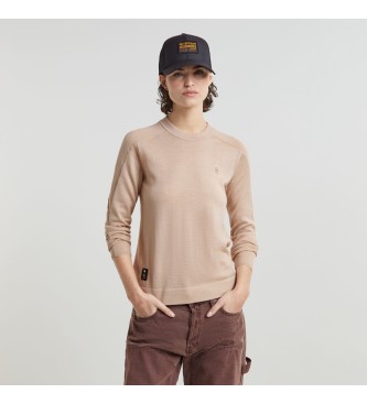 G-Star Core Strickpullover beige