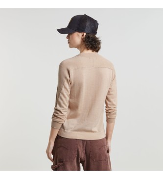 G-Star Core Strickpullover beige