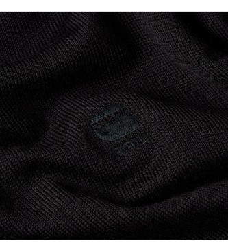 G-Star Core Locker gestrickter Pullover mit V-Ausschnitt schwarz