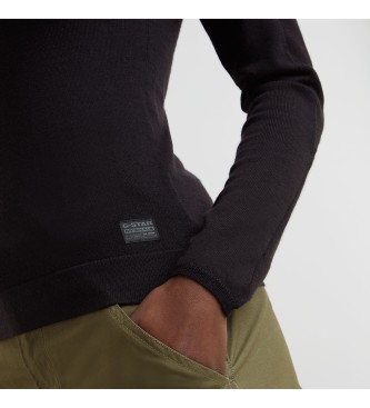 G-Star Czarny sweter Core Slim