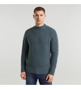 G-Star Niebieski sweter Essential