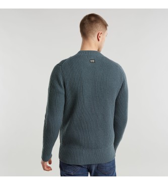 G-Star Niebieski sweter Essential