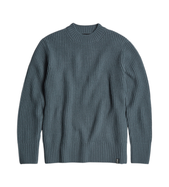 G-Star Niebieski sweter Essential