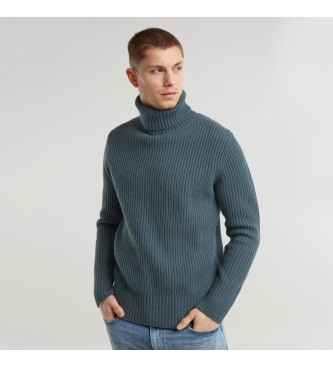 G-Star Niebieski sweter Essential