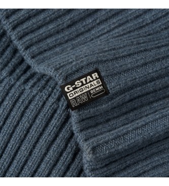 G-Star Niebieski sweter Essential