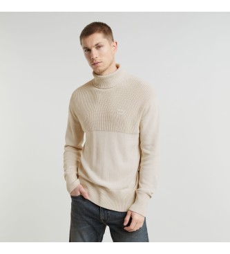 G-Star Fisherman strikket sweater off-white ecru