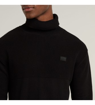 G-Star Fisherman knitted jumper black