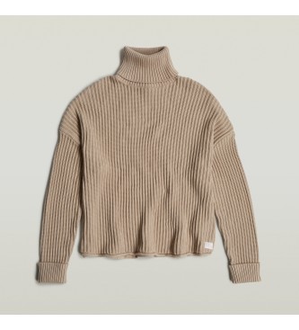 G-Star Loose Turtle-jumper brun