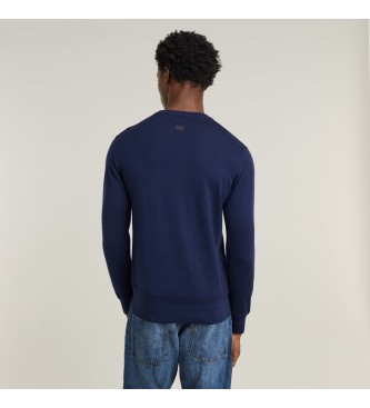 G-Star Pull en maille Premium Core navy