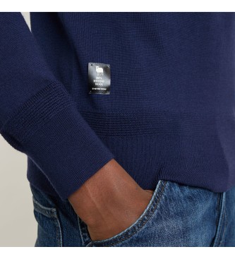 G-Star Premium Core Strikket Sweater navy