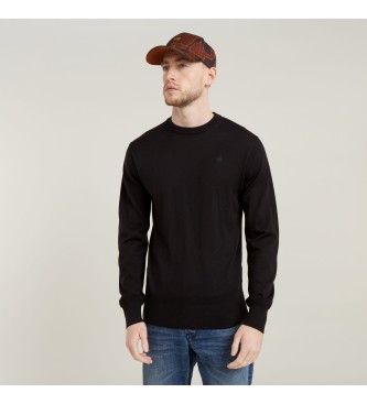 G-Star Maglione lavorato a maglia Premium Core nero