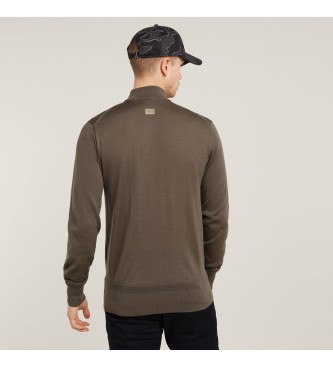 G-Star Premium Core Mock-jumper brun