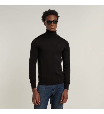 G-Star Sweter Premium Core czarny