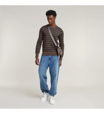 G-Star Stripe jumper grey