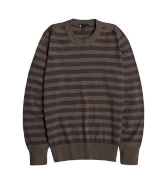 G-Star Stripe jumper grey