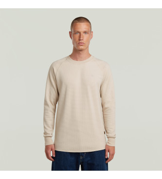 G-Star T-shirt beige Jirgi