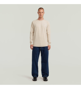 G-Star T-shirt beige Jirgi