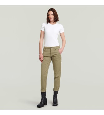 G-Star Pantaloni chino boyfriend Kate marroni