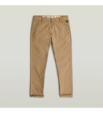 G-Star Brown Kate Boyfriend Chino Trousers