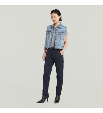G-Star Kate Boyfriend Chino Trousers navy