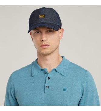 G-Star Knitted polo blue