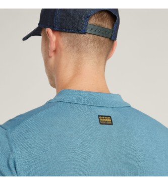 G-Star Knitted polo blue
