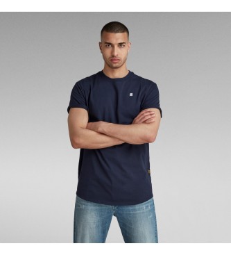 G-Star T-shirt con ciglia blu scuro