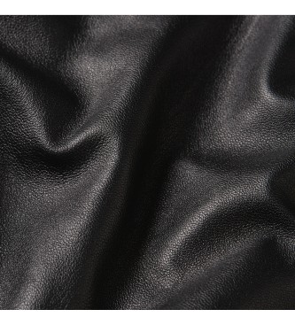 G-Star Skórzana kurtka motocyklowa czarna