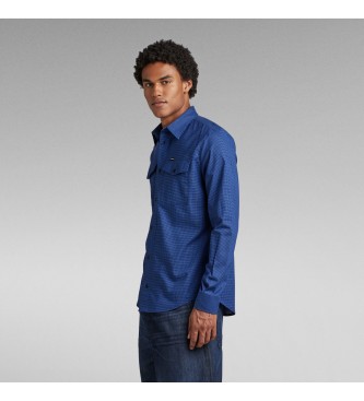 G-Star Camisa Marine Slim azul