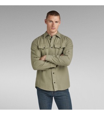 G-Star Marine Slim overhemd groen