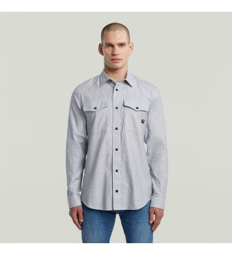 G-Star Marine Slim Shirt bleu