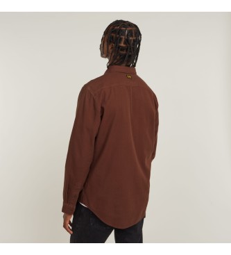 G-Star Brown Marine Slim Shirt