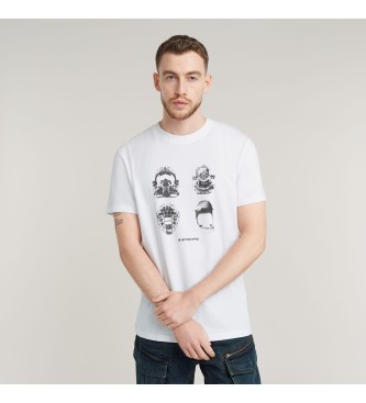 G-Star Masks T-shirt white