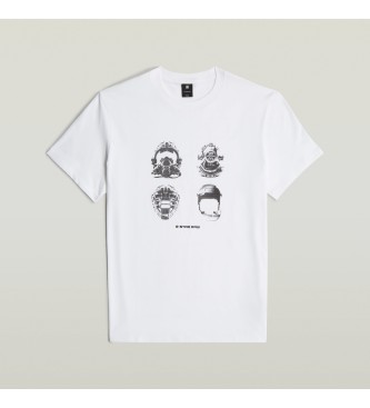 G-Star Masks T-shirt white