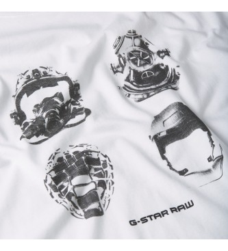 G-Star Masks T-shirt hvid