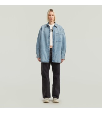 G-Star Maxi camicia blu