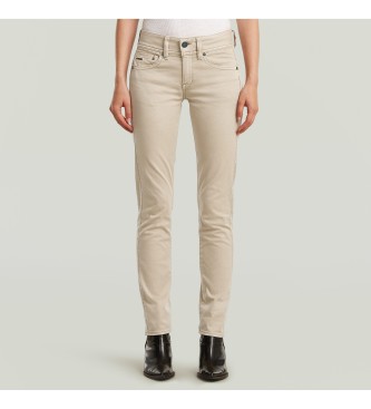 G-Star Midge Slim Straight chino beige bukser