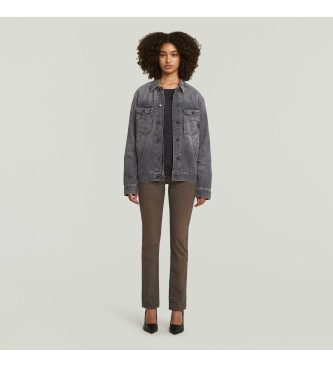 G-Star Jeans Midge Recht Bruin