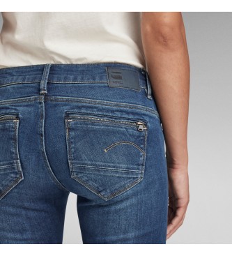 G-Star Jeans Midge Zip Mid-Waist Skinny azul