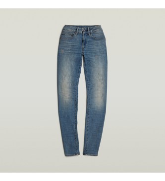 G-Star Jeans Midge Zip Skinny azul