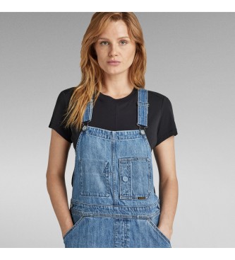 G-Star Blue midi dungarees