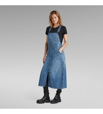 G-Star Blue midi dungarees