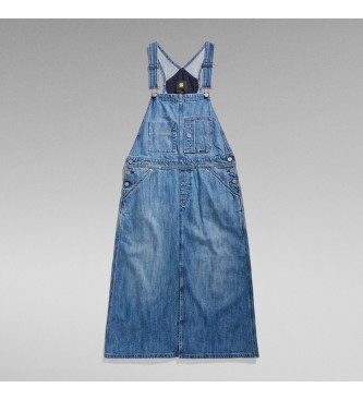 G-Star Blue midi dungarees