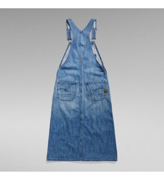 G-Star Blue midi dungarees