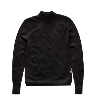 G-Star Jersey Mock knit negro