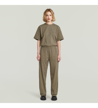 G-Star Brown knitted jumpsuit