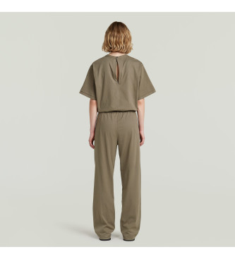 G-Star Brown knitted jumpsuit