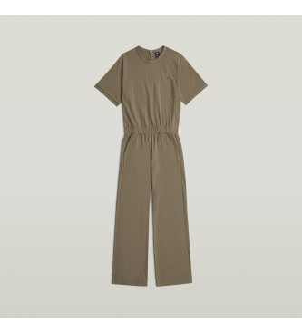 G-Star Brown knitted jumpsuit